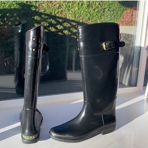 Ralph Lauren Black Women's Winter & Rain Boots